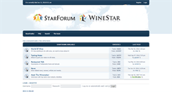 Desktop Screenshot of forum.winestar.com.au