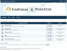 Tablet Screenshot of forum.winestar.com.au